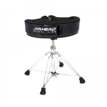 SPG-BS-4 Drum Throne Spinal-G Black Sparkle - 4 Legs Base