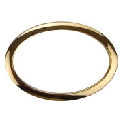 HOBR6 - 6" Oval Brass Hole Reinforcement System