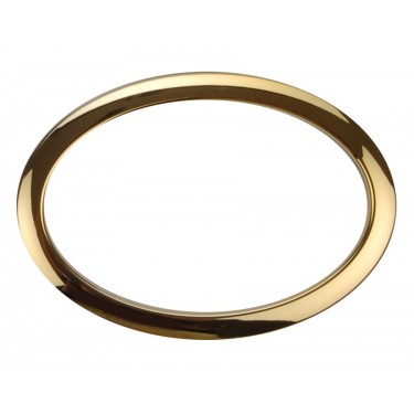 HOBR6 - 6" Oval Brass Hole Reinforcement System