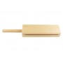 2-Tone Woodblock Beech 14.6cm with Handle - 3+