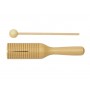 Tone Block / Guiro Beech + Beater - 3+