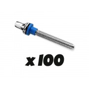 Sleeved Washers - Light Blue (x100)