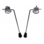 BDS2 - Bass Drum Spurs with Square Brackets (x2)