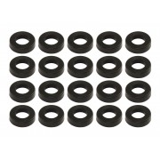 CB-B - Arandela Nylon para Tornillo - Negra (x20)