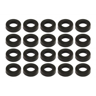 CB-B - Nylon Washer für Spannschrauben - Schwarz (x20)