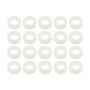 CB-W - Arandela Nylon para Tornillo - Blanca (x20)