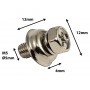 MSC5-12 - M5 12mm - Mounting Screw for Metal Shell (x10)