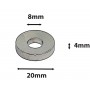 TLMG - Junta de Metal Bellota Tubos TL8 - TL9 - TL10 para Bombo (x2)