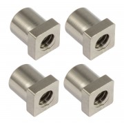 SN-SQ-10B - Swivel Nut 10mm Square Head - Brass (x4)