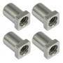 SN-SQ-12B - Swivel Nut 12mm Square Head - Brass (x4)