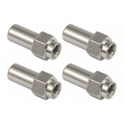 SN-HE-21B - Cheminée 21.5mm Tête Hexagonale - Laiton (x4)