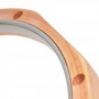 RMWH814 14" Hybrid Hoop 8 Holes Maple - Steel