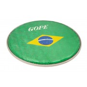 HHOL08-BR - 8" Double Holographic Head - Flag Brazil