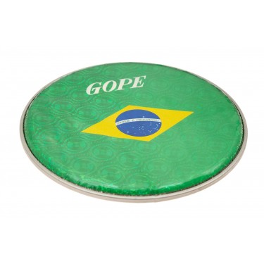 HHOL10-BR - 10" Double Holographic Head - Flag Brazil