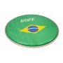 HHOL12-BR - 12" Double Holographic Head - Flag Brazil