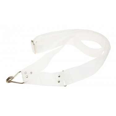 STRNYR1-WH - Sangle Epaule 1 Crochet Renforcé - Blanc