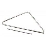 TRI43 - Triangle 43cm Acier Chromé