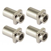SN-SQ-15B2 - Einsatz 15 mm für Spannböckchen - Viereckigen Kopf - Messig (x4)