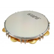 PA11D8HOL-WH - 11" Pandeiro Double Lugs White Holographic Head