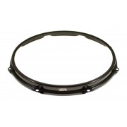 SH138B-BLK Hoop 13" 8 Holes Resonant Snare Drum - Black