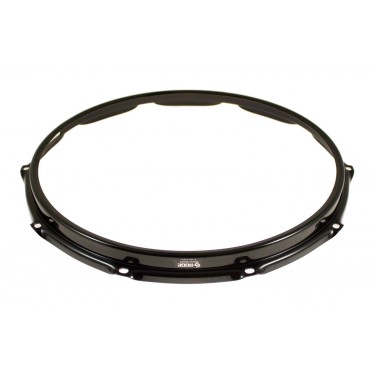 SH1410B-BLK Hoop 14" 10 Holes Resonant Snare Drum - Black