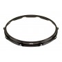 SH1410B-BLK Hoop 14" 10 Holes Resonant Snare Drum - Black