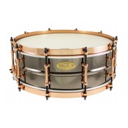 BK-5014SFXG - Caisse Claire Black Dawg 14" x 5" Aztec Gold Vintage - Fût Laiton
