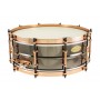 BK-5014SFXG - Black Dawg Aztec Gold Vintage 14" x 5" Snare Drum - Brass Shell