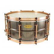 BK-6514SFXG - Black Dawg Aztec Gold Vintage 14" x 6.5" Snare Drum - Brass Shell