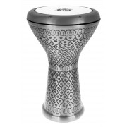 EA-A-ESD - Darbuka Egipcia Aluminio Grabada Escamas Oscuras