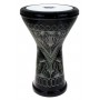 EAB-E-BK - Darbuka Bass Egipcia Aluminio - Grabado Negro