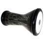 EAB-E-BK - Darbuka Bass Egipcia Aluminio - Grabado Negro