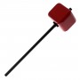 208 - BD Beater - J.R. Robinson - Red Square Hard Wood - Black Shaft