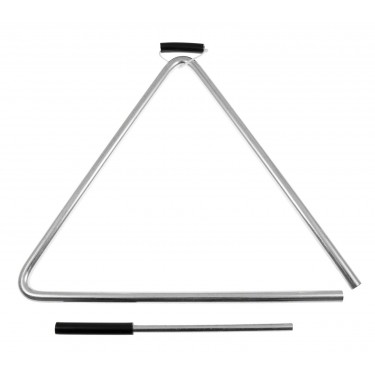 410 - Triangle 10" Acier Haute Qualité