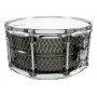 BKH-6514SH - Black Dawg 14" x 6.5" Snare Drum - Hammered Brass Shell