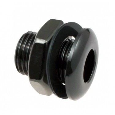 AVH2BK - hole vent Nero Die Cast 20mm