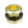 AVH2BR - Luftloch Pressgeformt 20mm Bohrung Goldfarbene