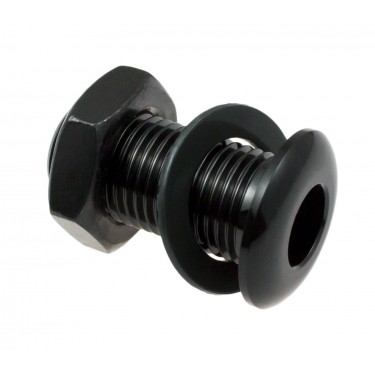 AVH3BK - hole vent Nero Die Cast 30mm