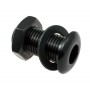 AVH3BK - Die Cast Air Vent Grommet Black 30mm