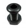 AVH3BK - hole vent Nero Die Cast 30mm