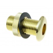 AVH4BR - Die Cast Air Vent Grommet Brass 30mm