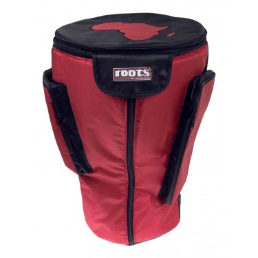 36cm x 67cm Djembe Heavy Duty Protection Bag - Red