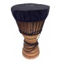 Djembe Hat Head Protection Ø 35-38 cm Cotton - Black