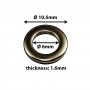 SW-BK - Steel Washer for Tension Rods - Black (x20)