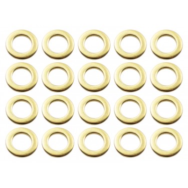 SW-BR - Steel Washer for Tension Rods - Brass (x20)