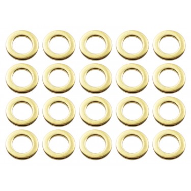 SW-BR - Steel Washer for Tension Rods - Brass (x20)