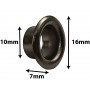 AVH7BK - Air Vent Grommet 7mm - Black