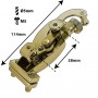 STO5BR - Déclencheur "Deluxe" Timbre Caisse Claire Doré 38mm