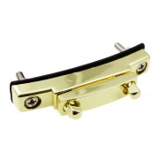 STOB1-BR - Deluxe Snare Strainer Die Cast Butt Plate 59mm - Brass