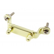 STOB2-BR - Buttend - 59-62mm Lochabstand - Goldfarbene